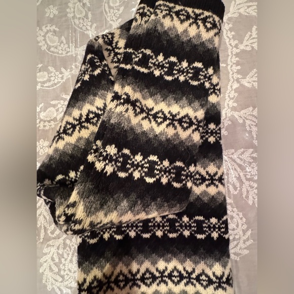 ❤️ PRADA Black, White and Shaded Grey Women’s Sweater. Size: 40 - Picture 14 of 16